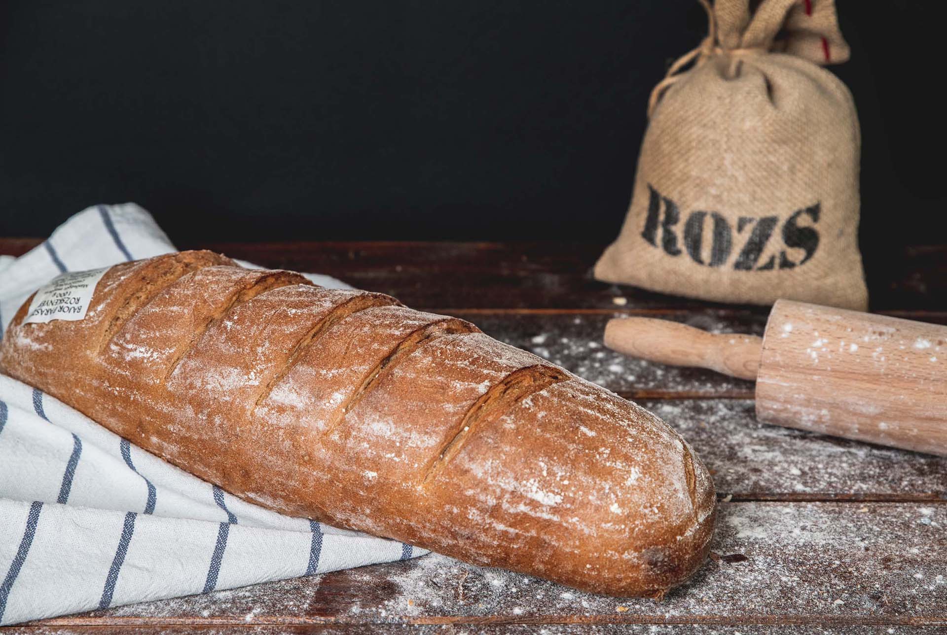 Bajor paraszt rozskenyér 1000g