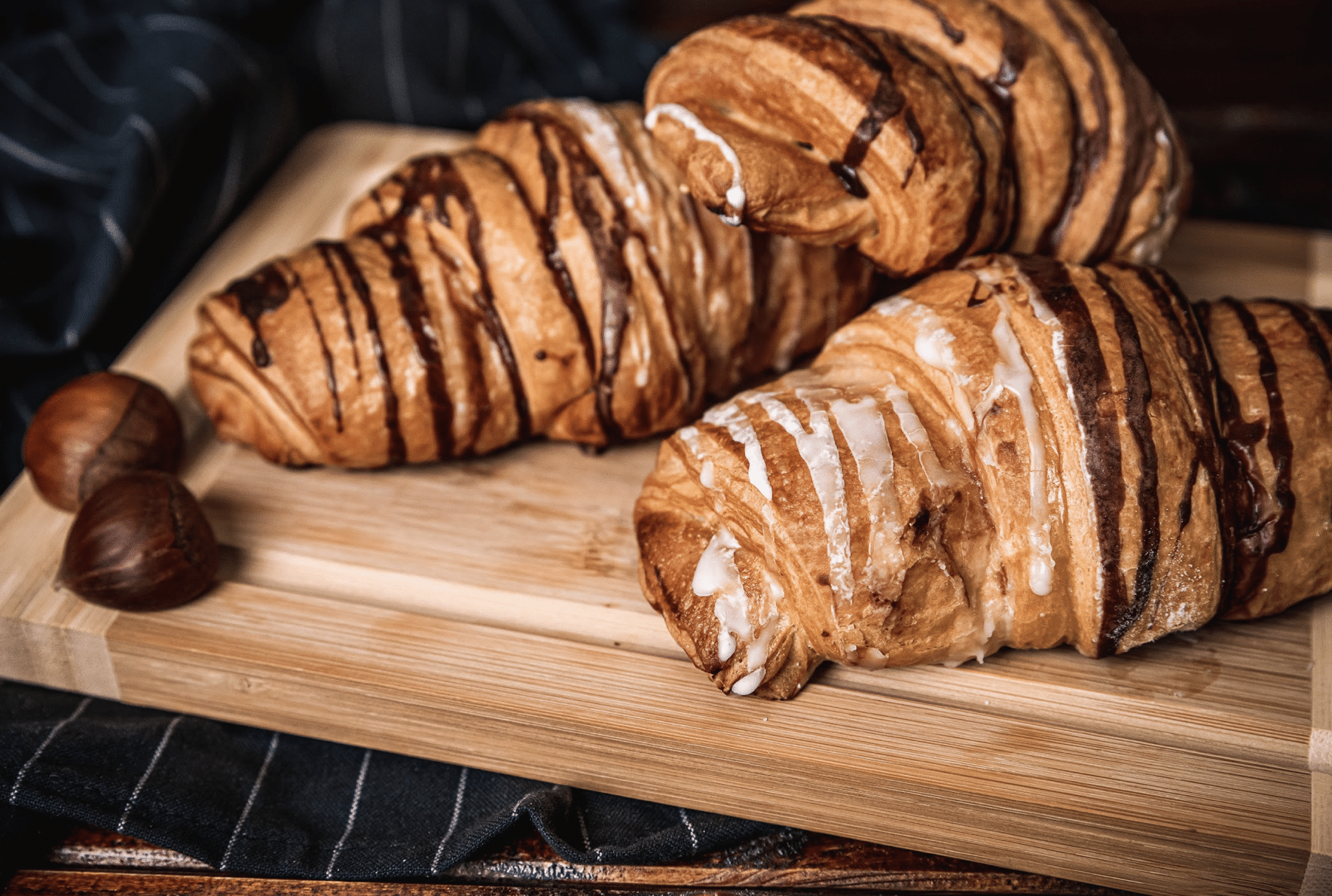 Gesztenyés croissant